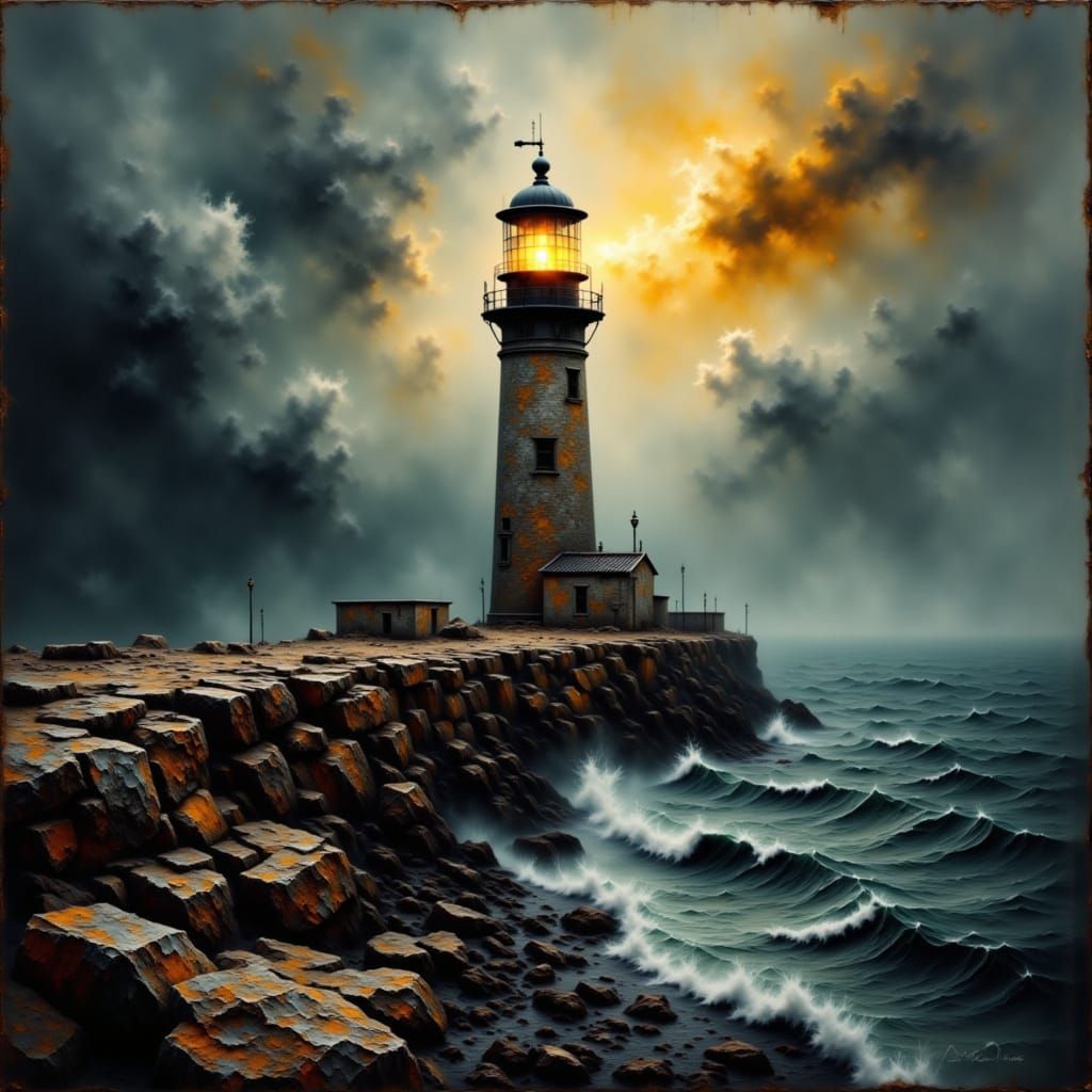 Glowing Lighthouse