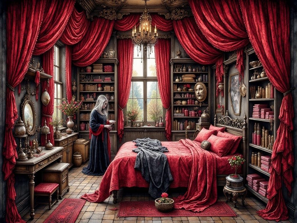 Vampire Shopping in Mystical Bed, Bath and Beyond