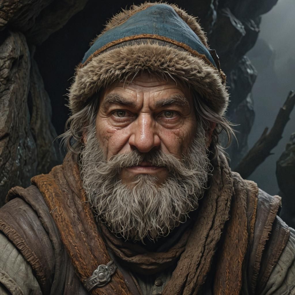 Grizzled Gruff Dwarf Spelunker