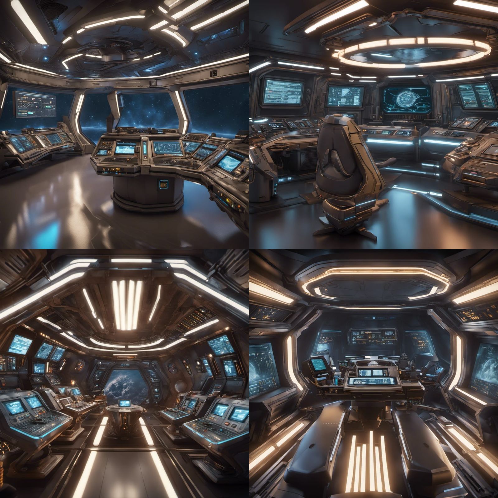 Star Trek Ship Bridge in Epic 3D