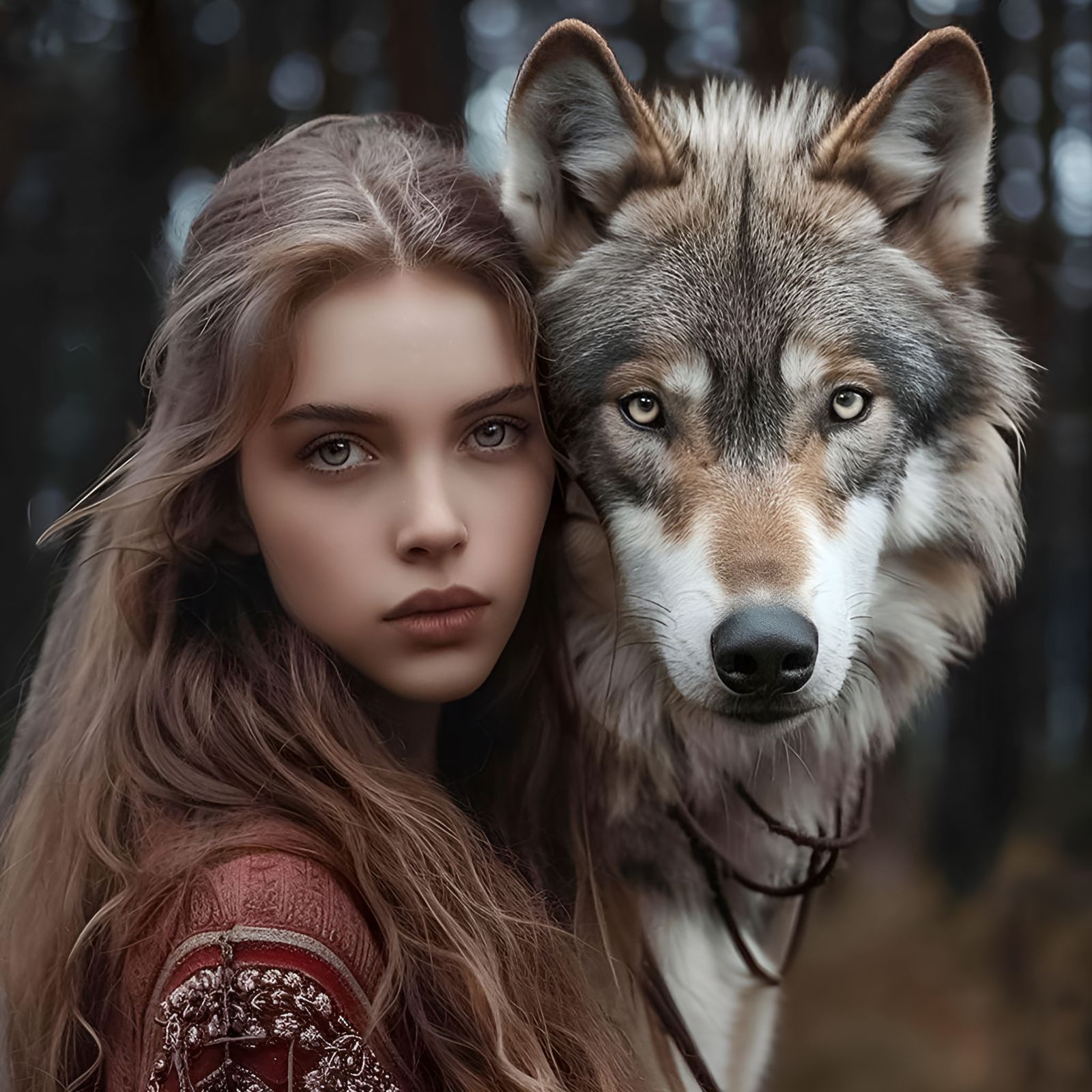 Dire Wolf Girl of Romania