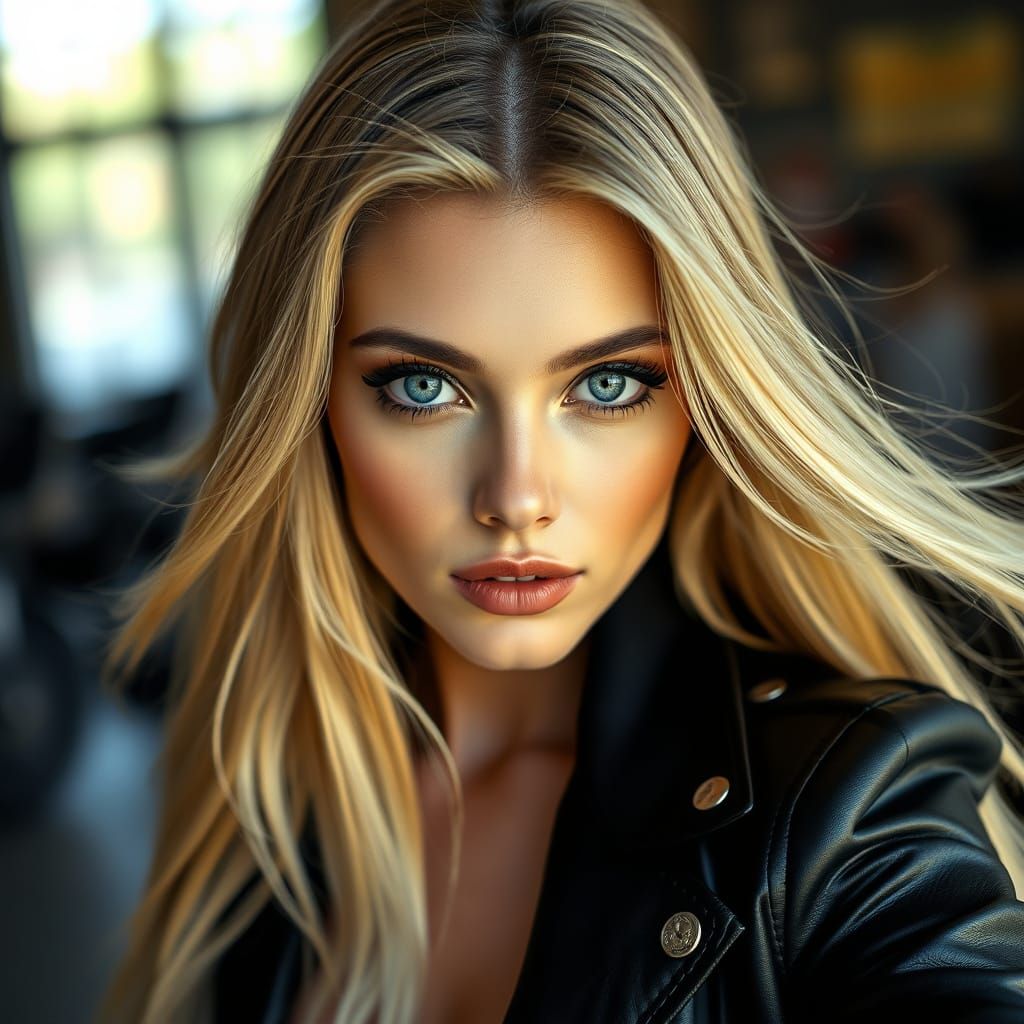 Supermodel Angel in Photorealistic HDR Beauty