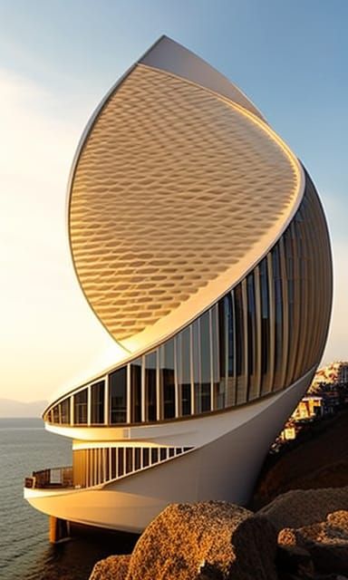 architectural and concept design a huge (10000 squared meters, 10 stories, 100m diameter, 40meters tall) museum complex ...