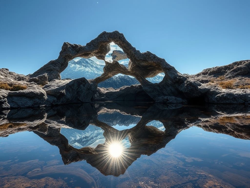 Freeform Mirror in Nature