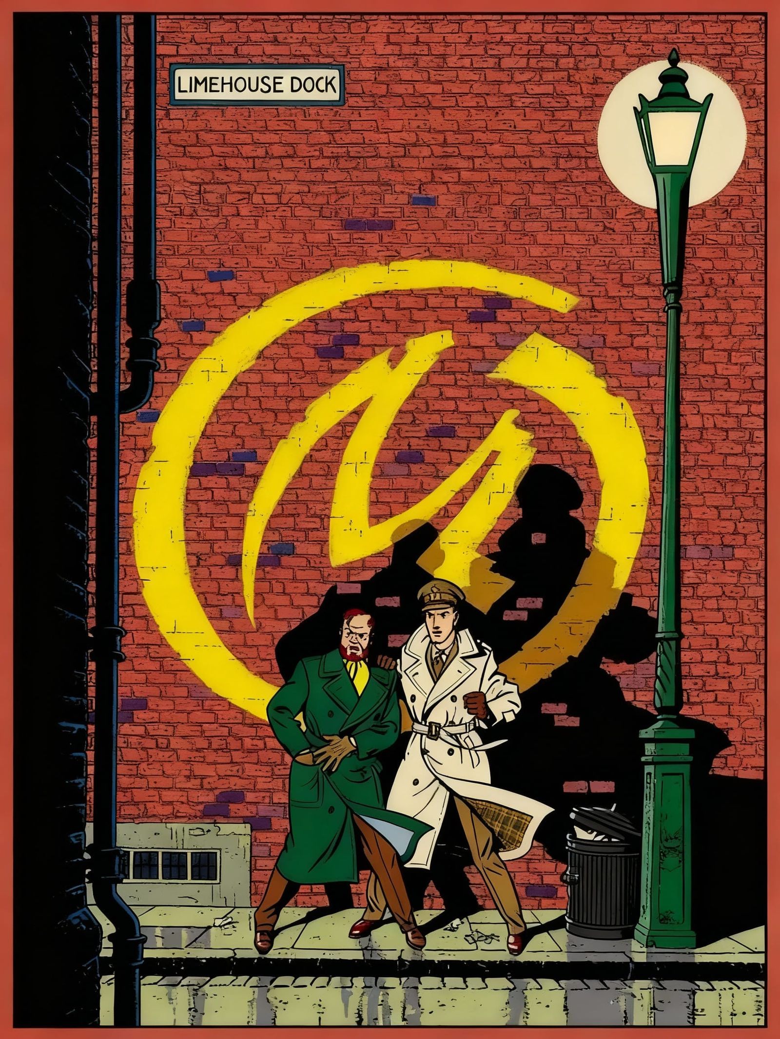 Surreal Yellow Abstract Landscape