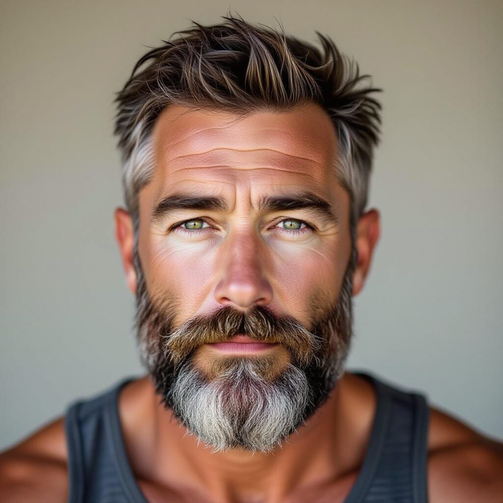 Bearded Football Coach Portrait by Top Photographers