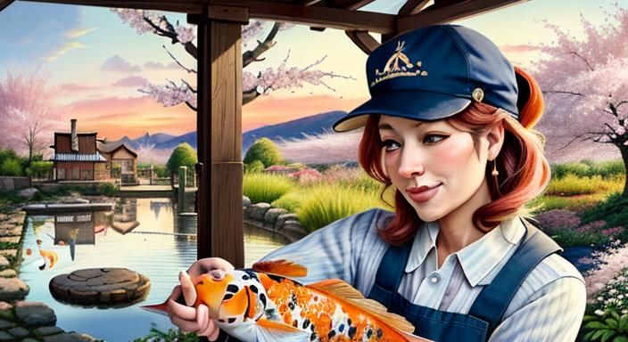 Vibrant Scenes: Gardens, Harbors, and Celebrations