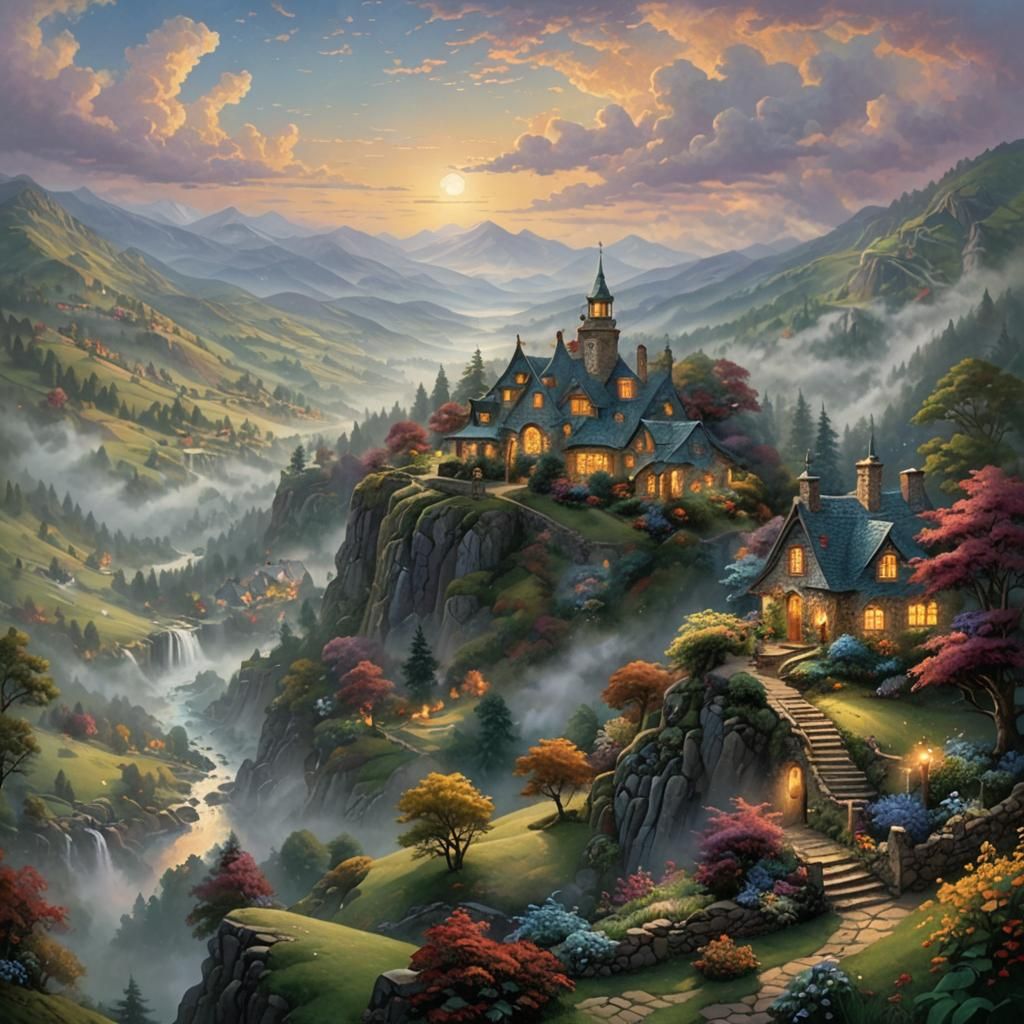 over the hills and far away