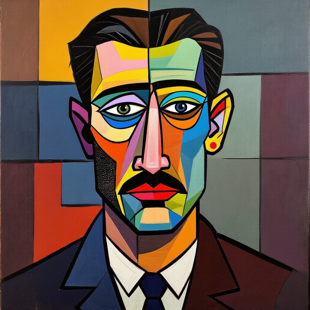 Cubist Masterpiece Art