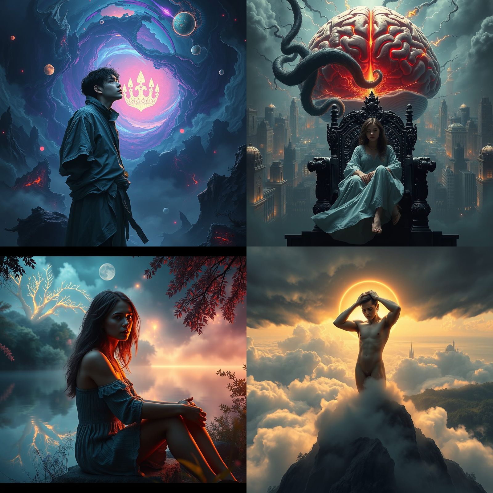 Fantastical Matte Painting with Intricate Details