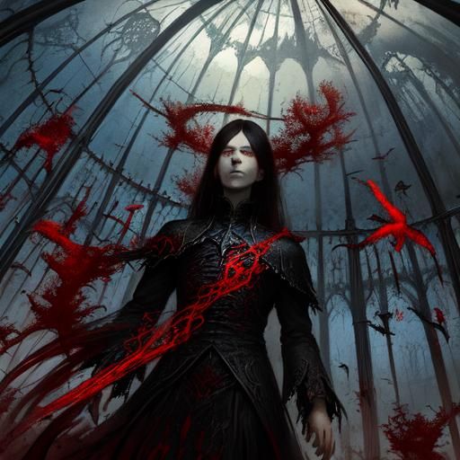 Demonic Glass Domes Floating in the Sky