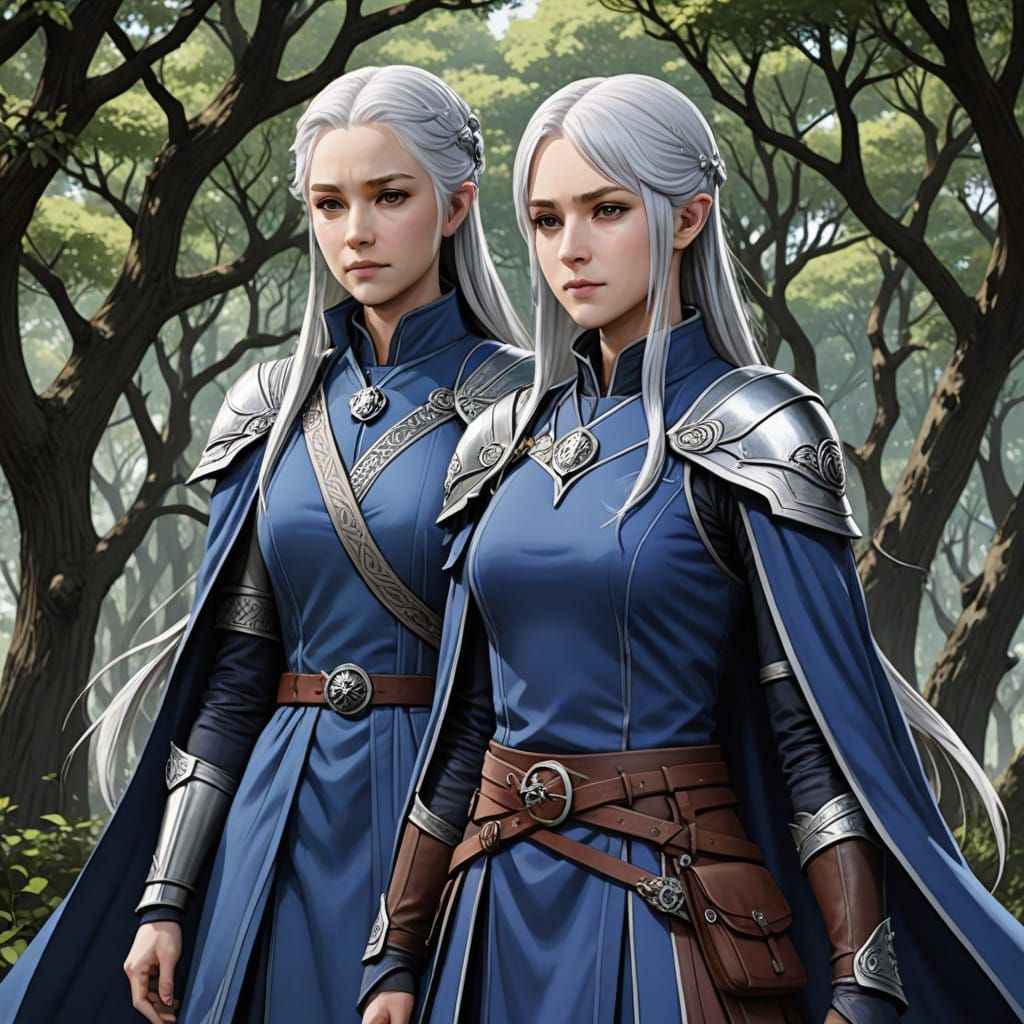 Rhaena and Baela Targaryen