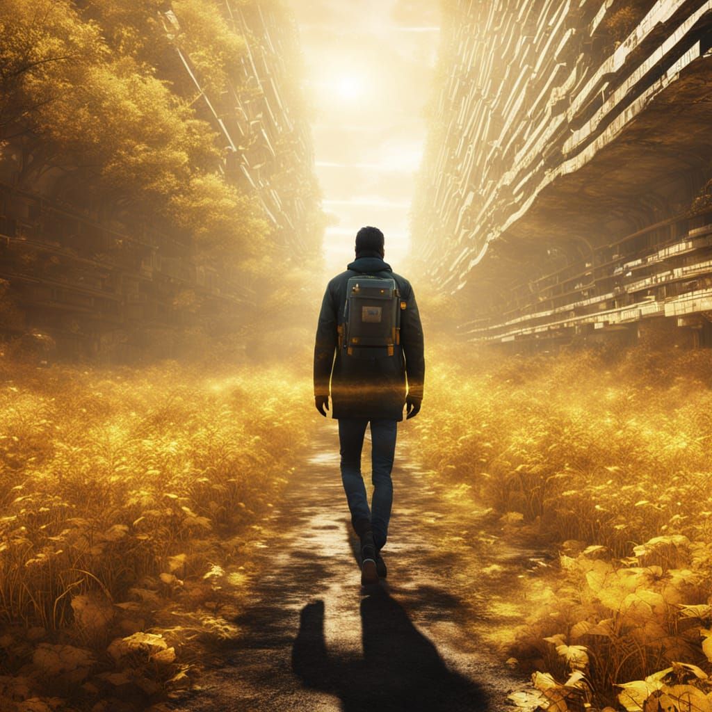 Surreal Autumn Fields Reveal High-Tech Underground