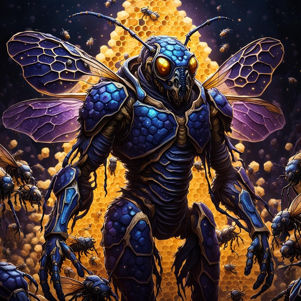 Dark Fantasy Hiveheart Concept Art in Unreal Engine