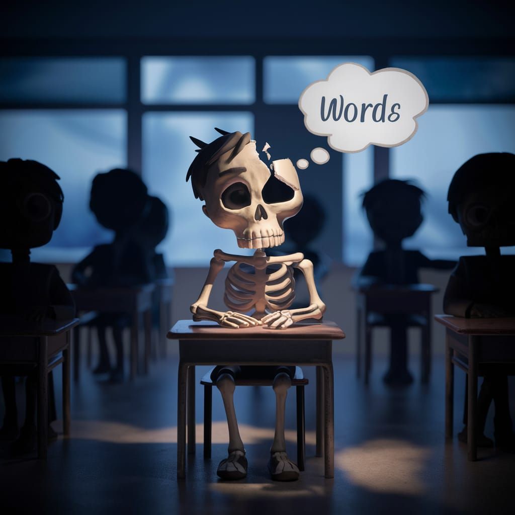 Sticks & stones may break my bones...☠️