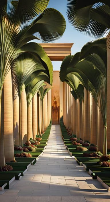 Palace Gardens of Pharaoh Thutmose I