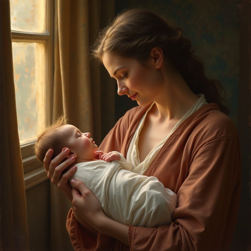 Motherly Devotion in Renaissance Style