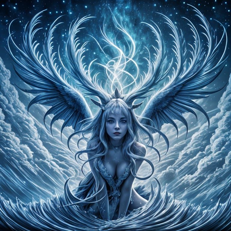 Surreal Eunoia Portrait in Dreamy Colors