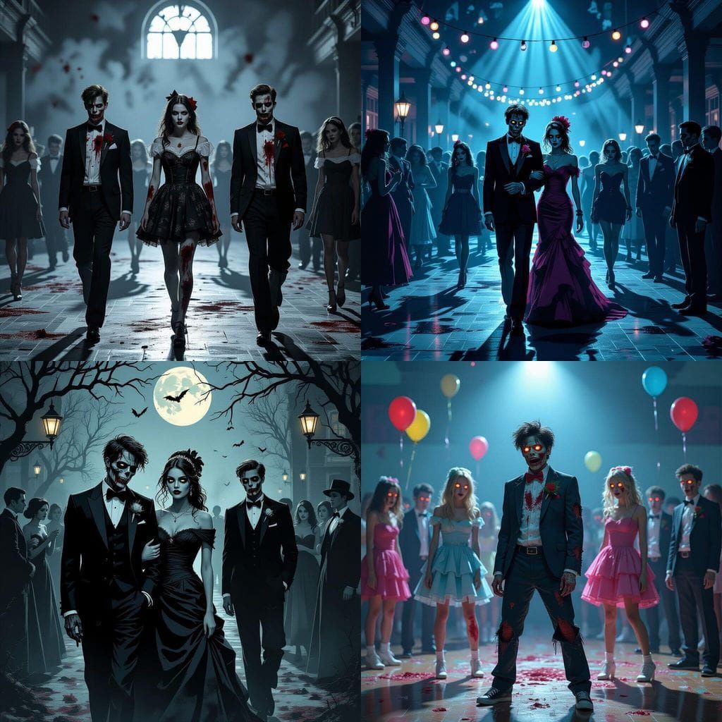 Zombie Prom Night 2000s Preppy Style