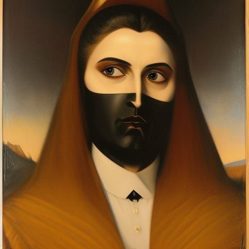 Vampire Lord in Coffin: Classic Portrait