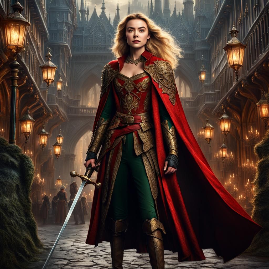 Sheriff of Nottingham as Digital Matte Painting