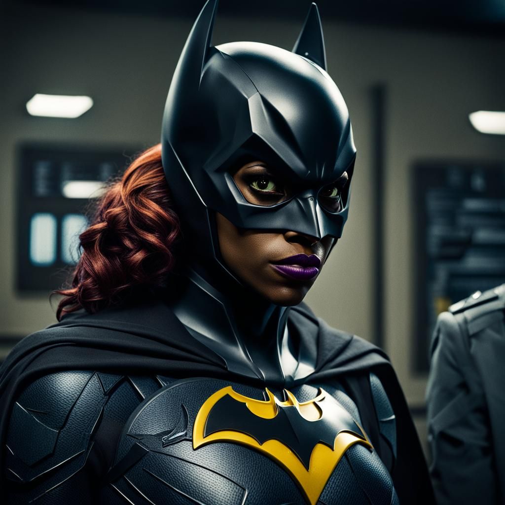 Batgirl's Identity Revealed: Cinematic Film Still