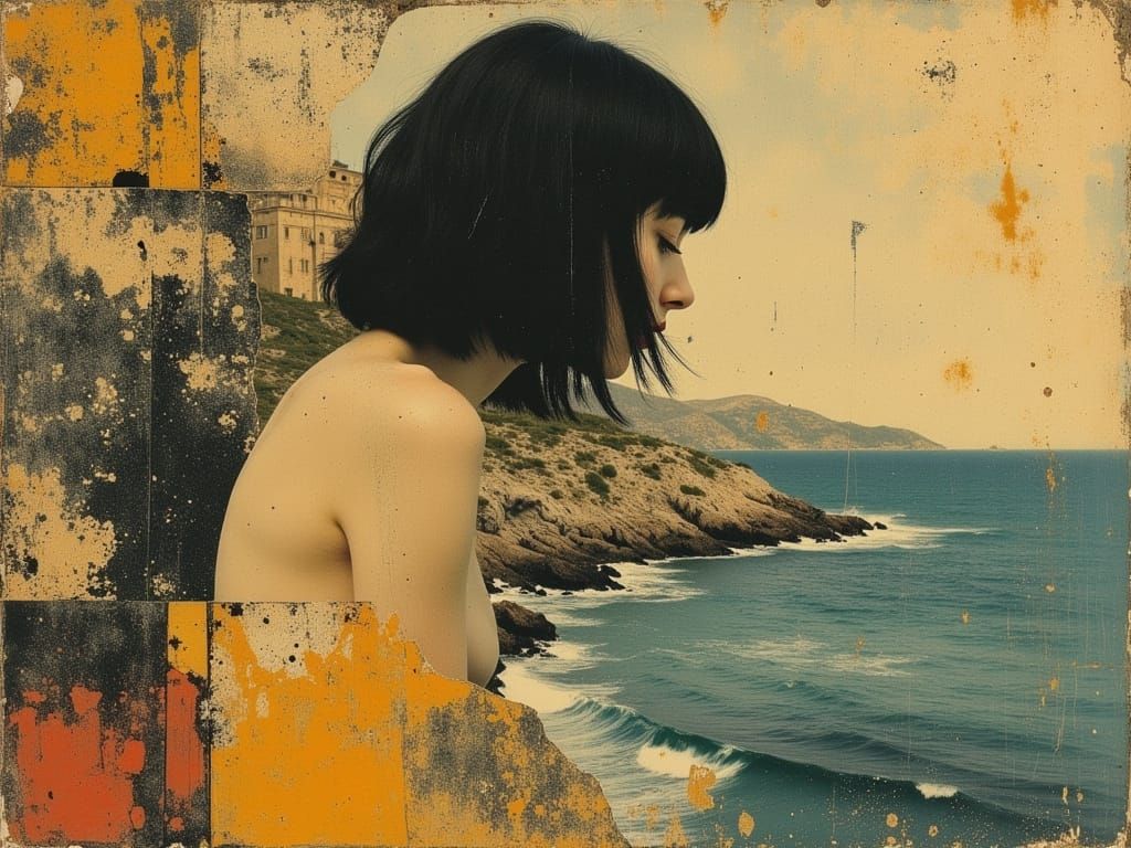 Grief and Healing Metaphor in Somber Tones