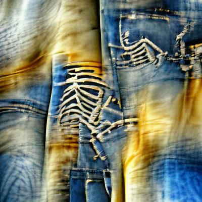 Abstract Skeleton Image