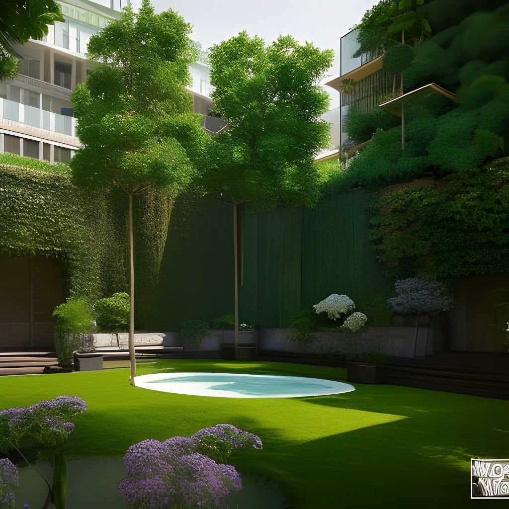 Hanging Gardens of Babylon: Photorealistic Render