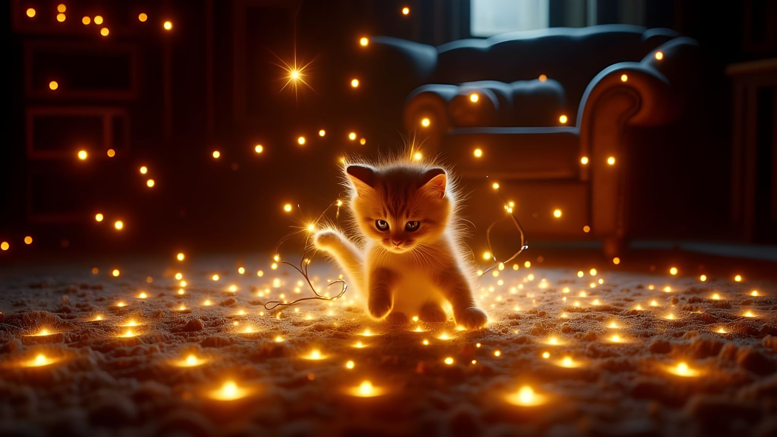 Mischief in a Cozy Glow