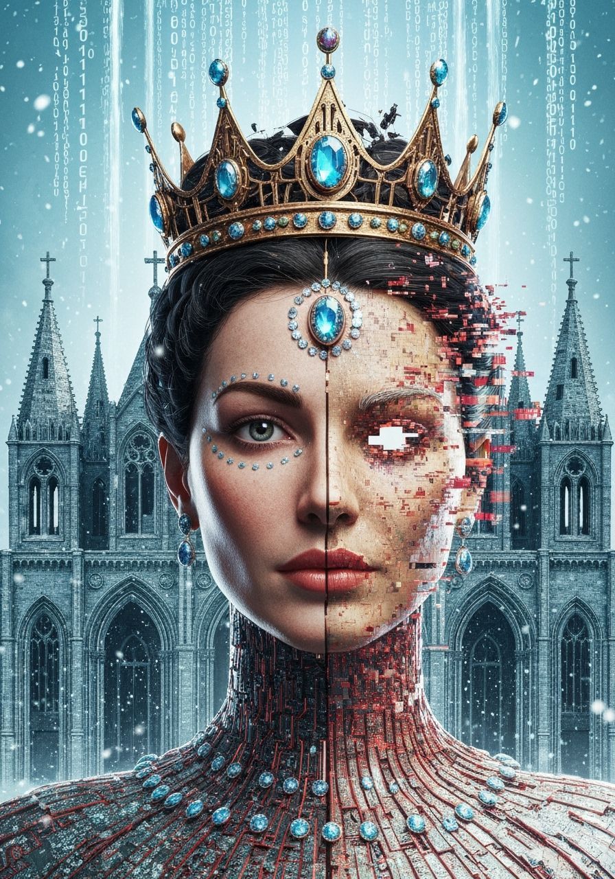 Corrupted Digital Queen of Forgotten Empire