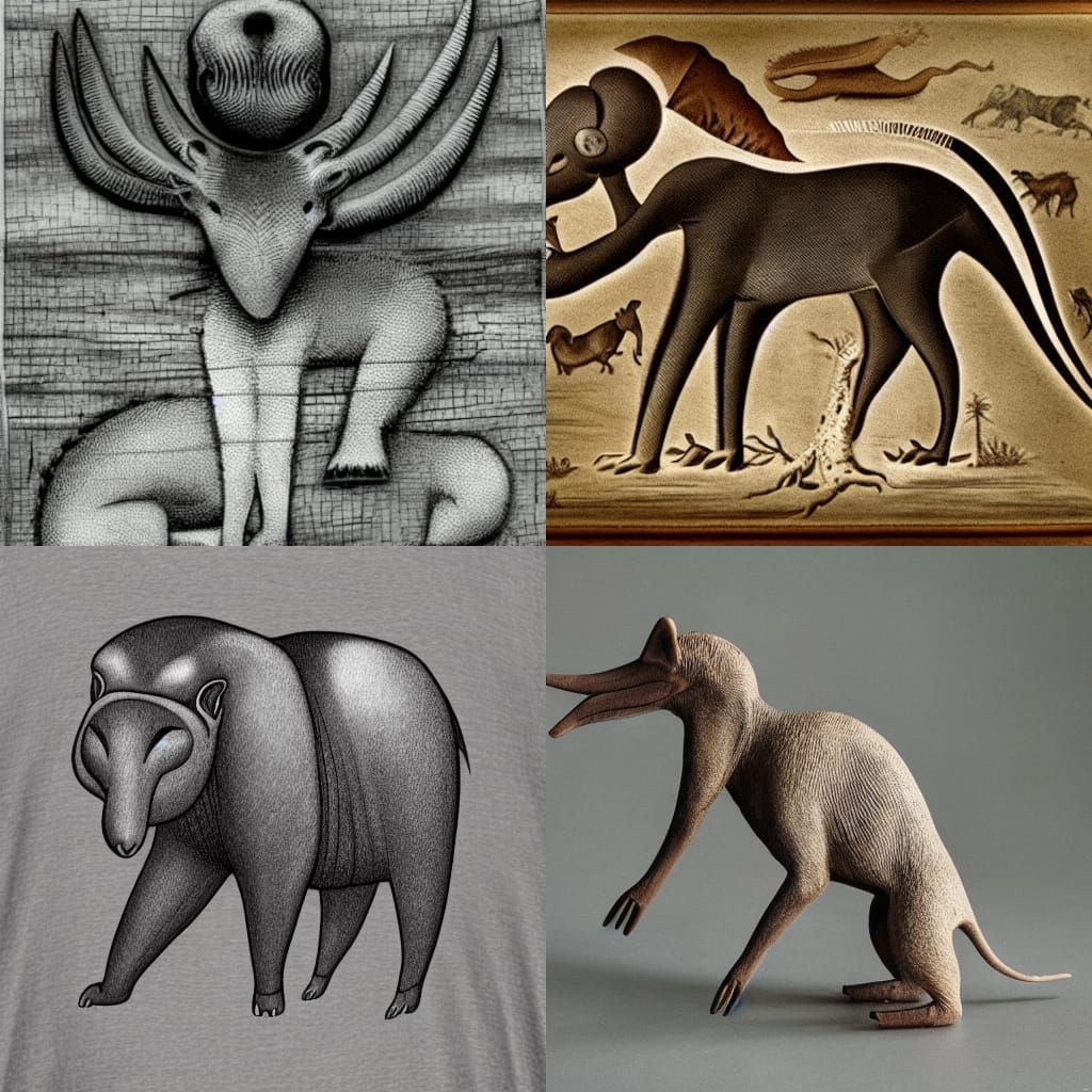 AI Image of a Primitive Animal