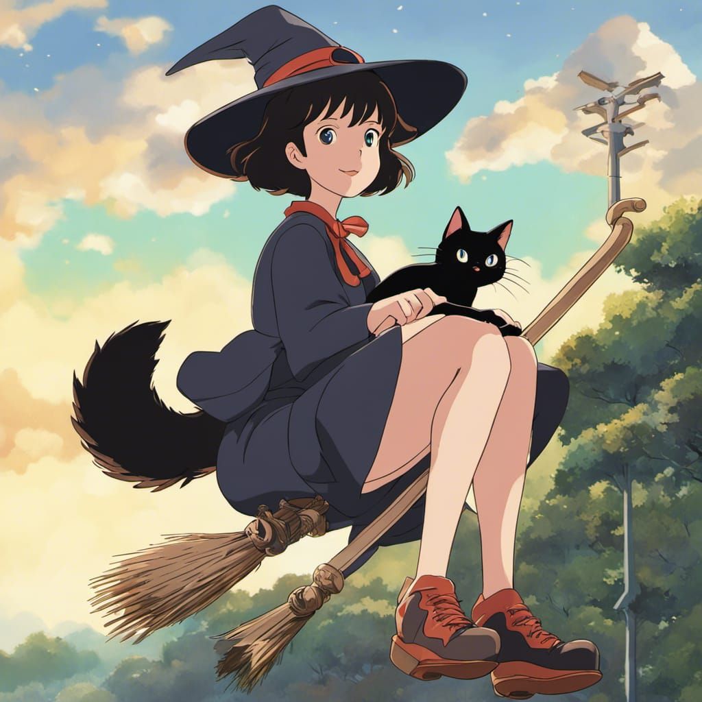 Kiki's Delivery Service: Anime Key Visual