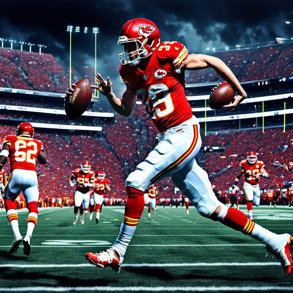 Taylor Swift Scores Touchdown: Digital Matte Painting