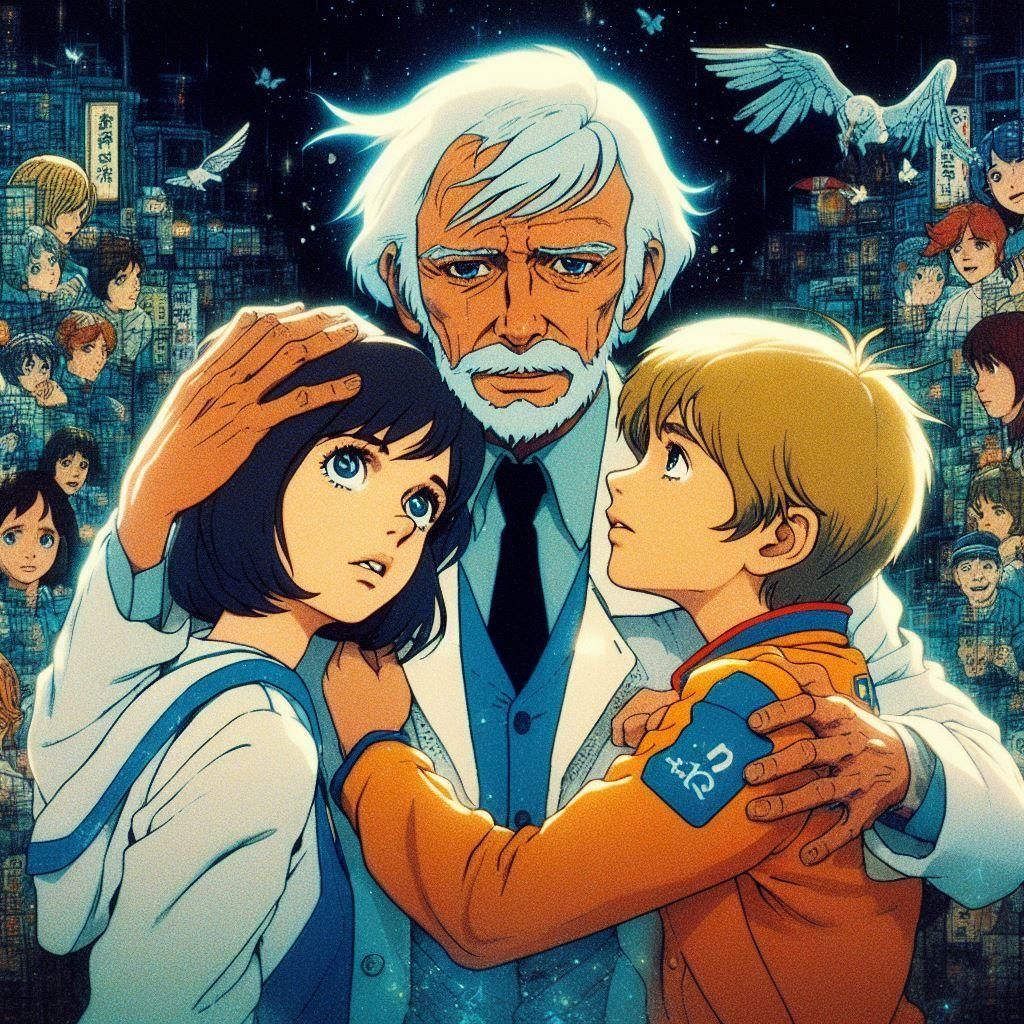 Vibrant Sci-Fi Scene