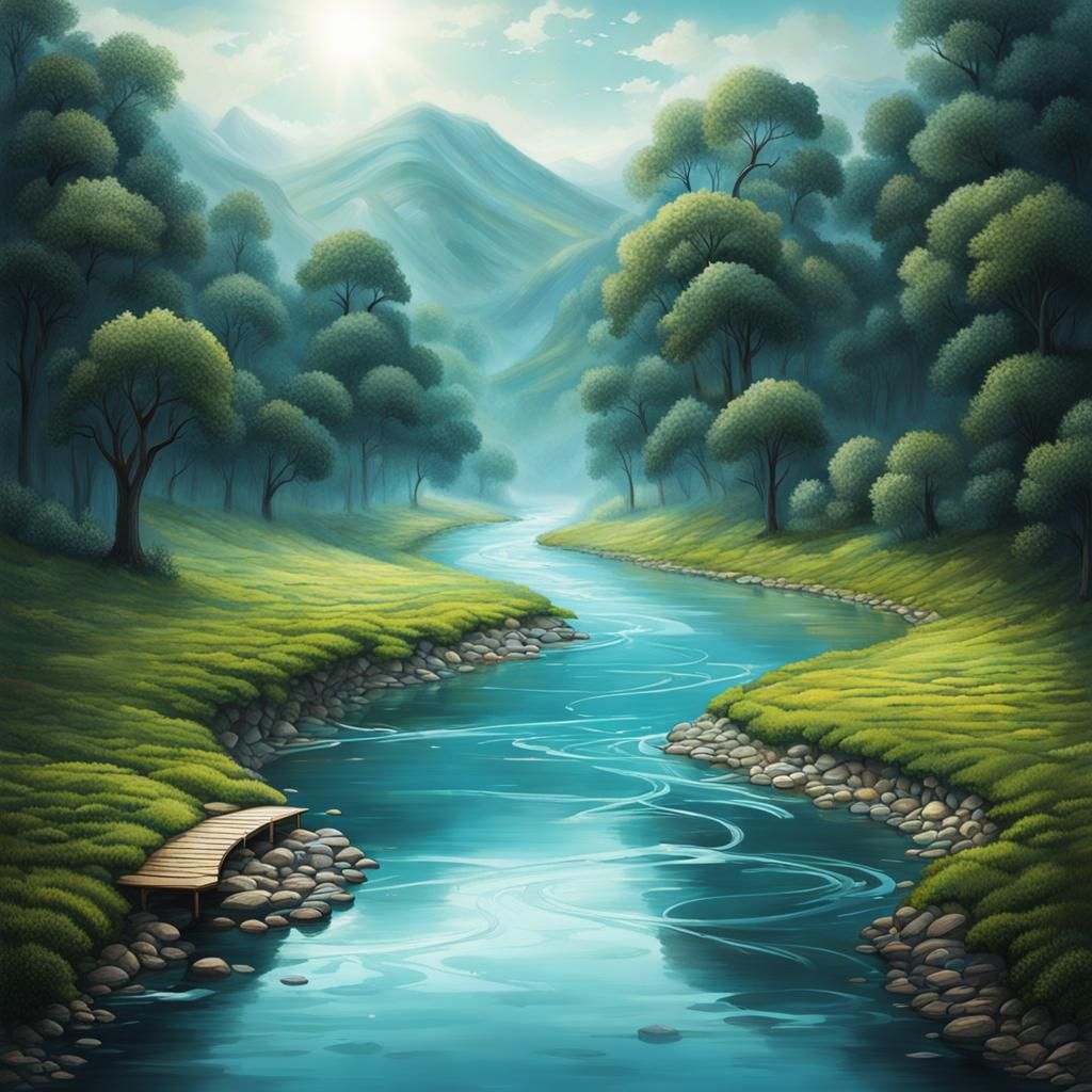 A mind is like a river of thoughts