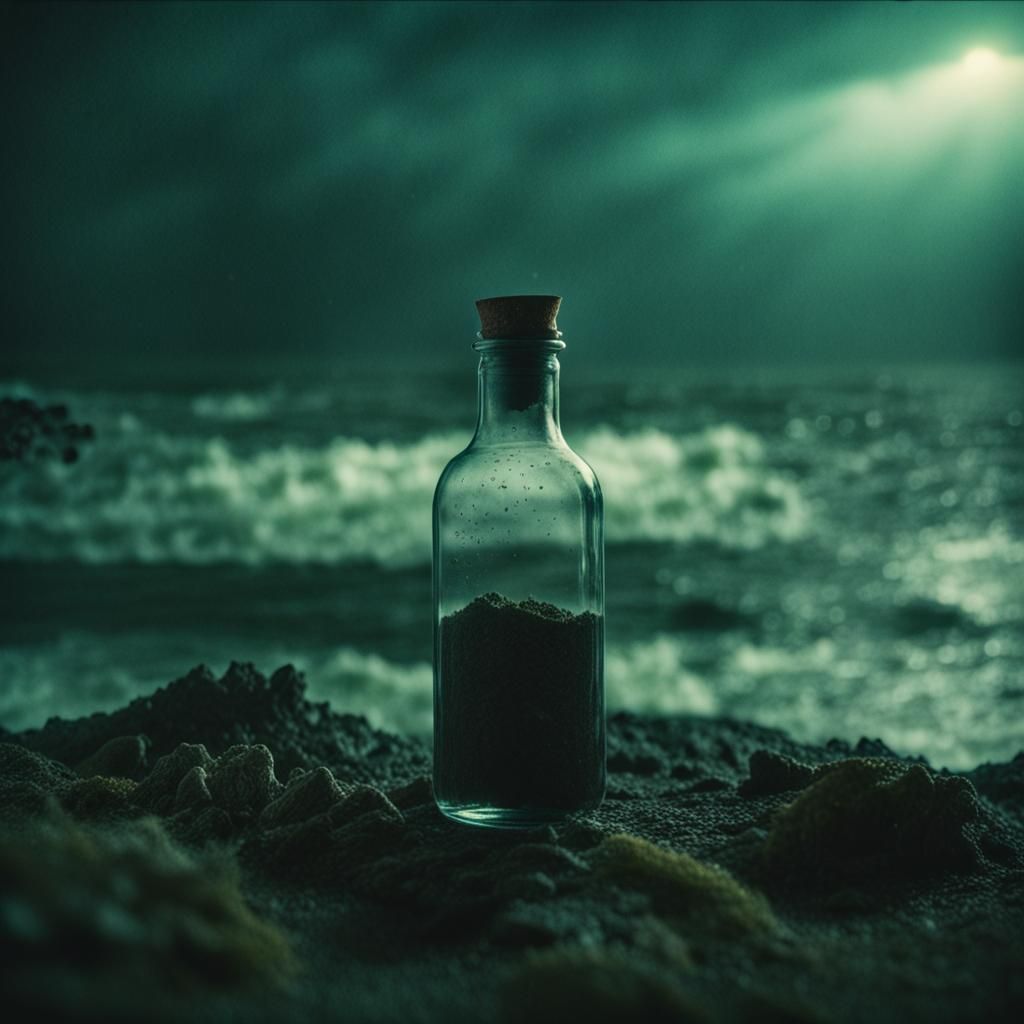 Civilization in a Bottle: Cinematic Ocean Scene