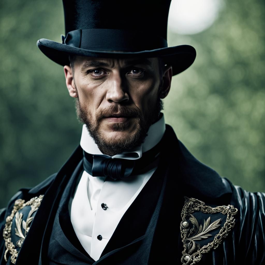 Tom Hardy in the show “Taboo”.