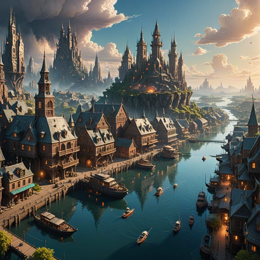 Fantasy Harbor City