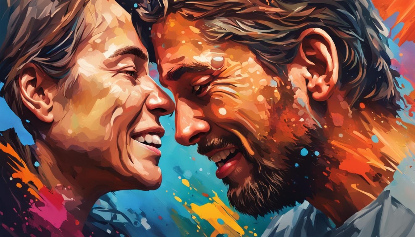 Kindness and Forgiveness: Hyperrealistic Concept Art