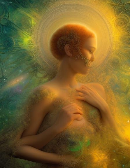 Fate Hybrid Woman in Mycelium Network