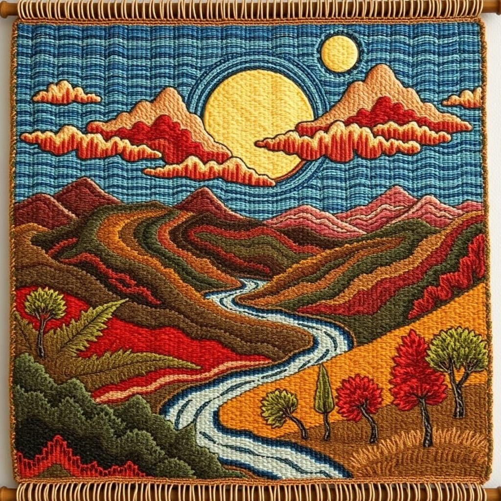 Woven Tapestry Surrealism: how beautiful it can be? Unudian ...