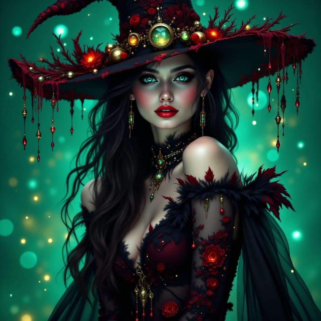 Majestic Dark Witch of the West