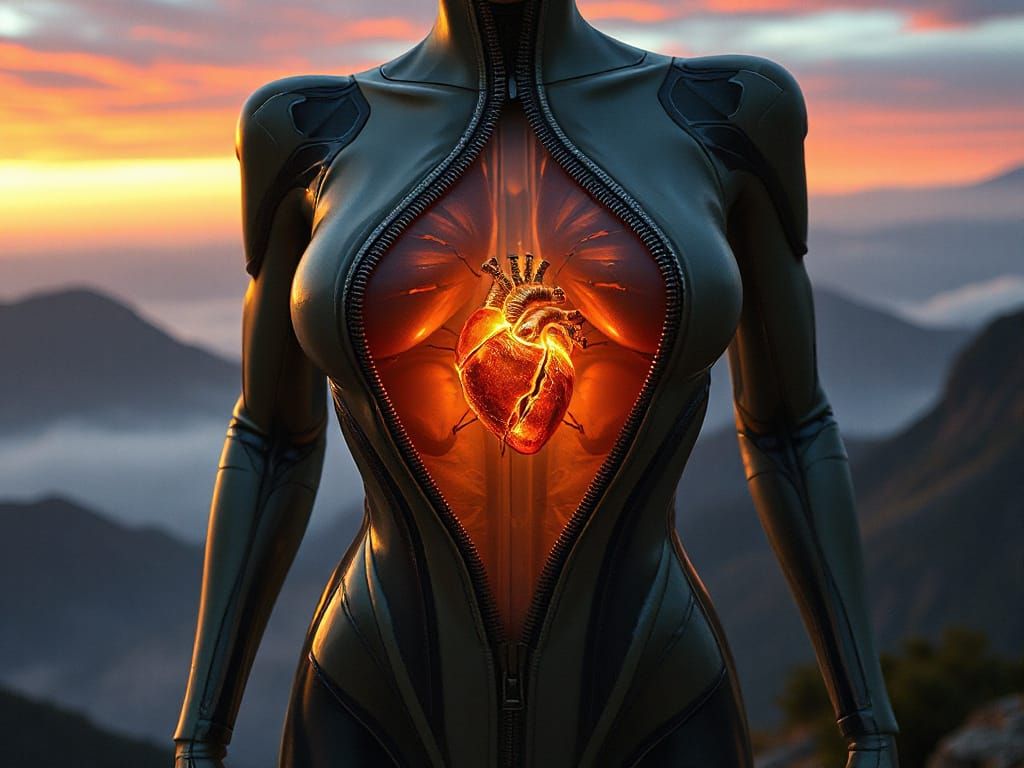 Epic Android Reveal: A Curvy Android's Soul Exposed in a Cin...