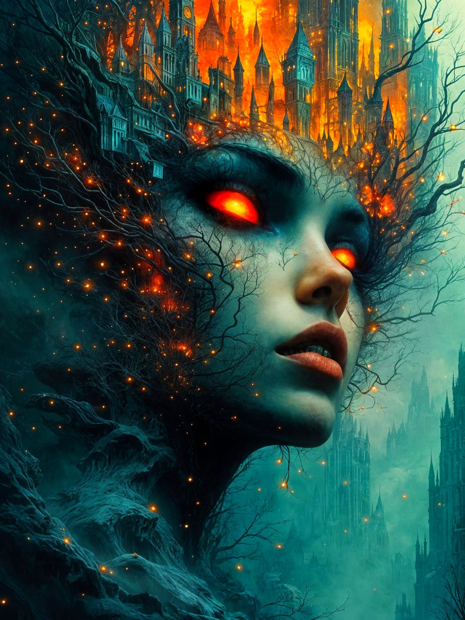 Surreal Dreamscape of the Imaginal World