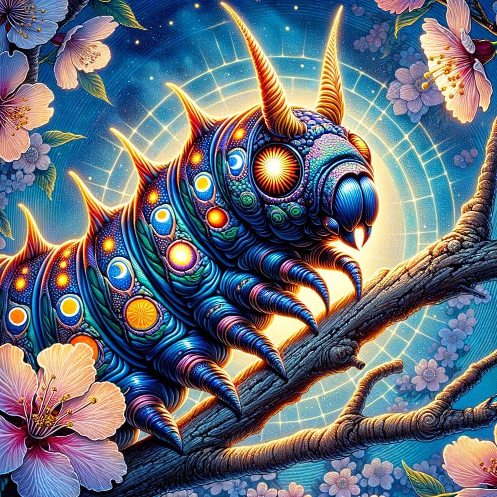 Excited Caterpillar #1