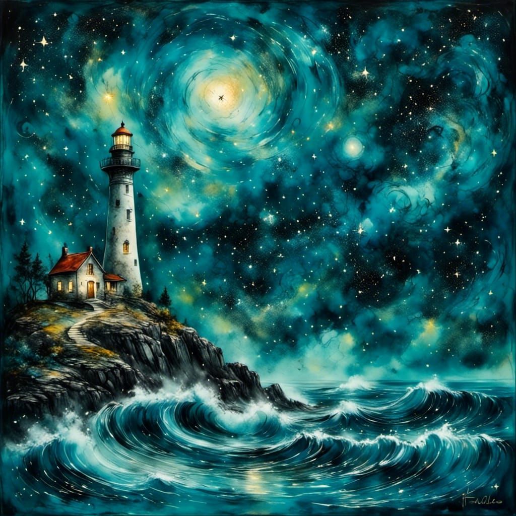 "Starry Night Light"