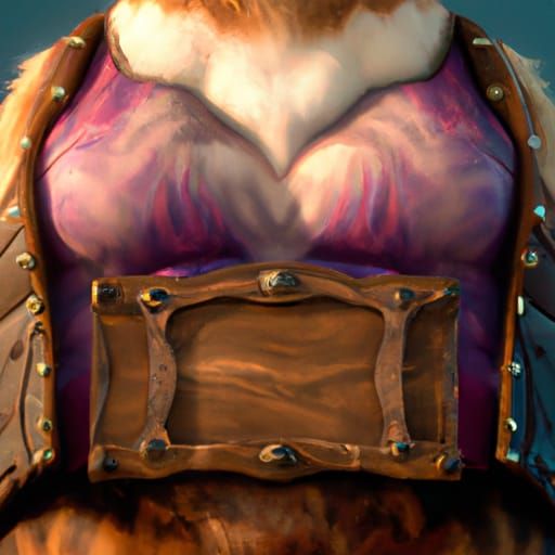 Detailed Furry Character Concept Art