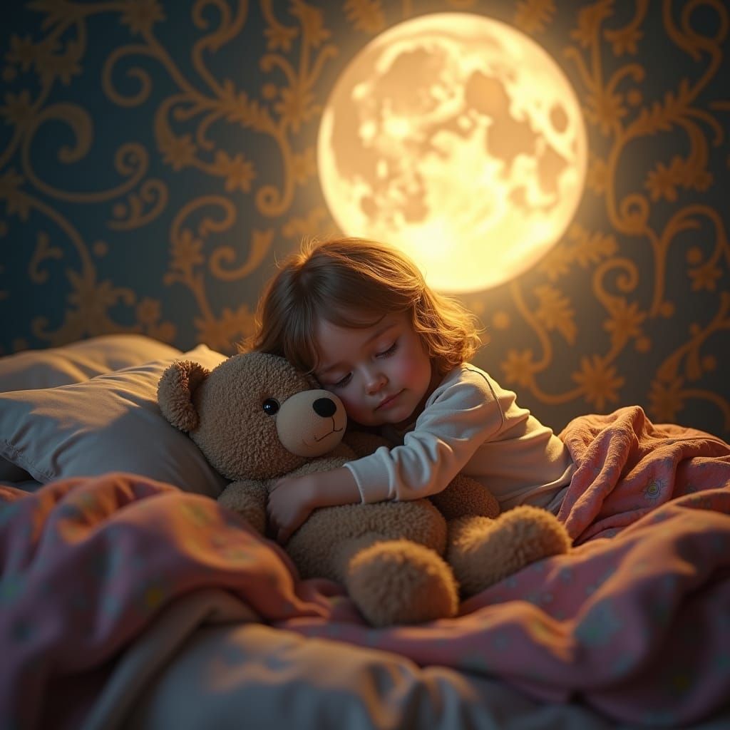 Good night teddy bear!