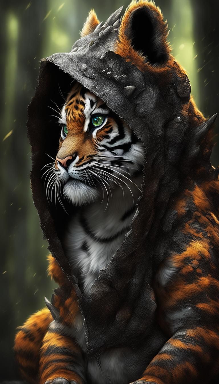 "Adorable bébé tigre